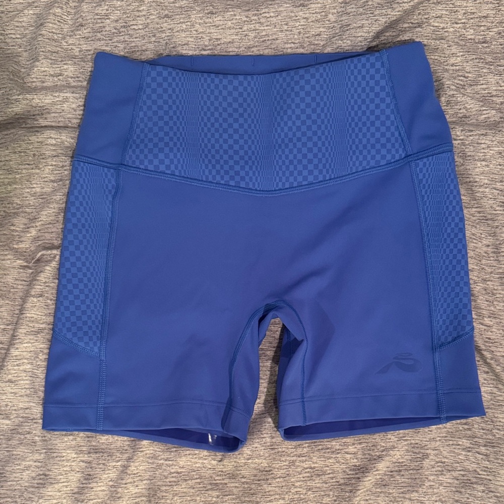 Bandit Running STAMINA™ HIGH WAIST 5" COMPRESSION SHORT -DEEP PERI BLUE